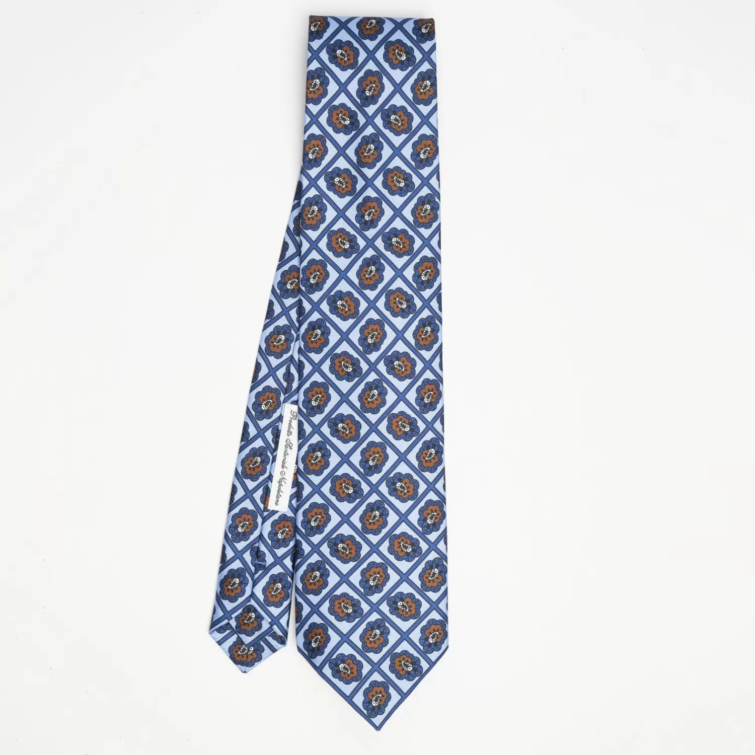 Light Blue Archivio Collection Silk Tie 1945_03>E.Marinella Discount