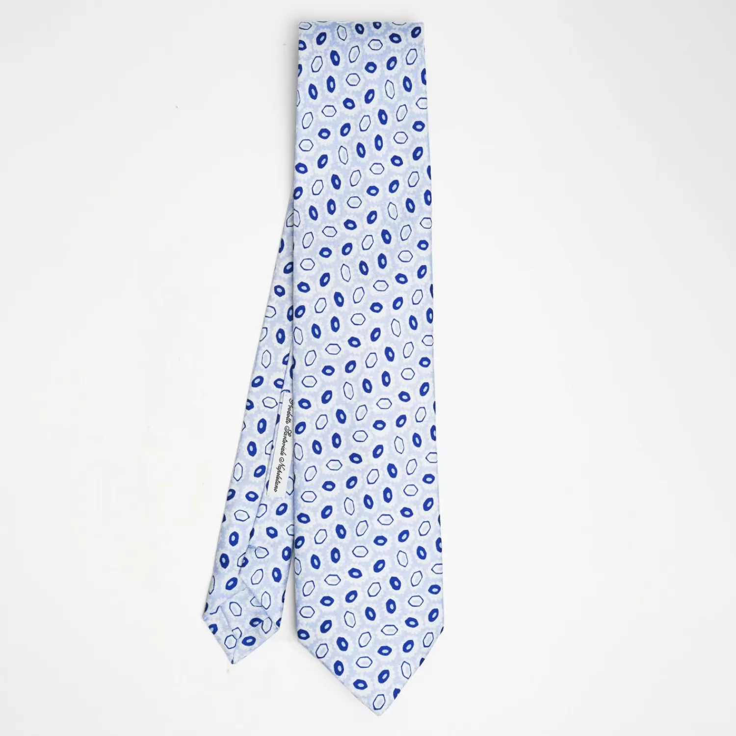 Light Blue Archivio Collection Silk Tie 1970_1_06>E.Marinella Discount