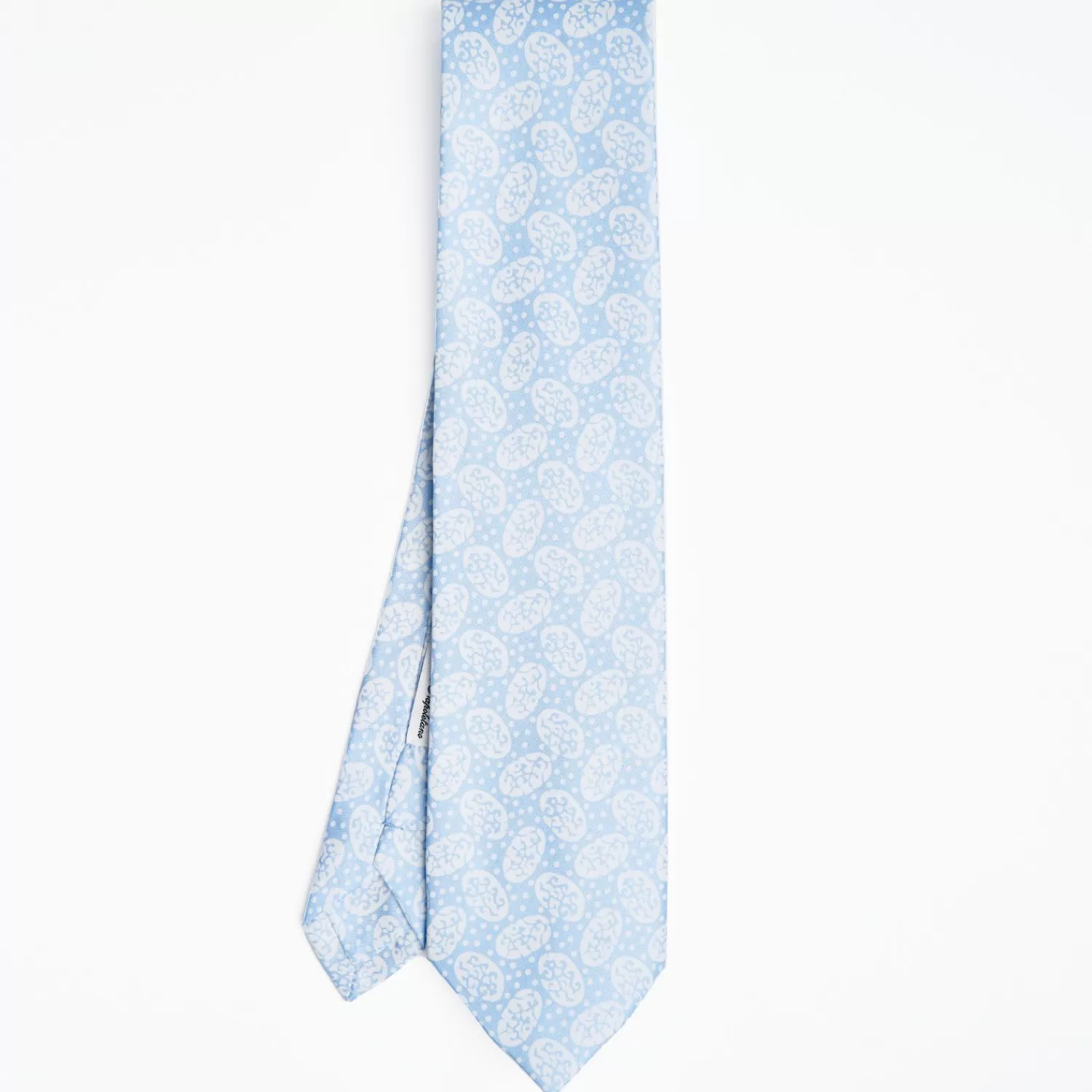 Light Blue Archivio Collection Silk Tie 1980-2-04>E.Marinella Best Sale