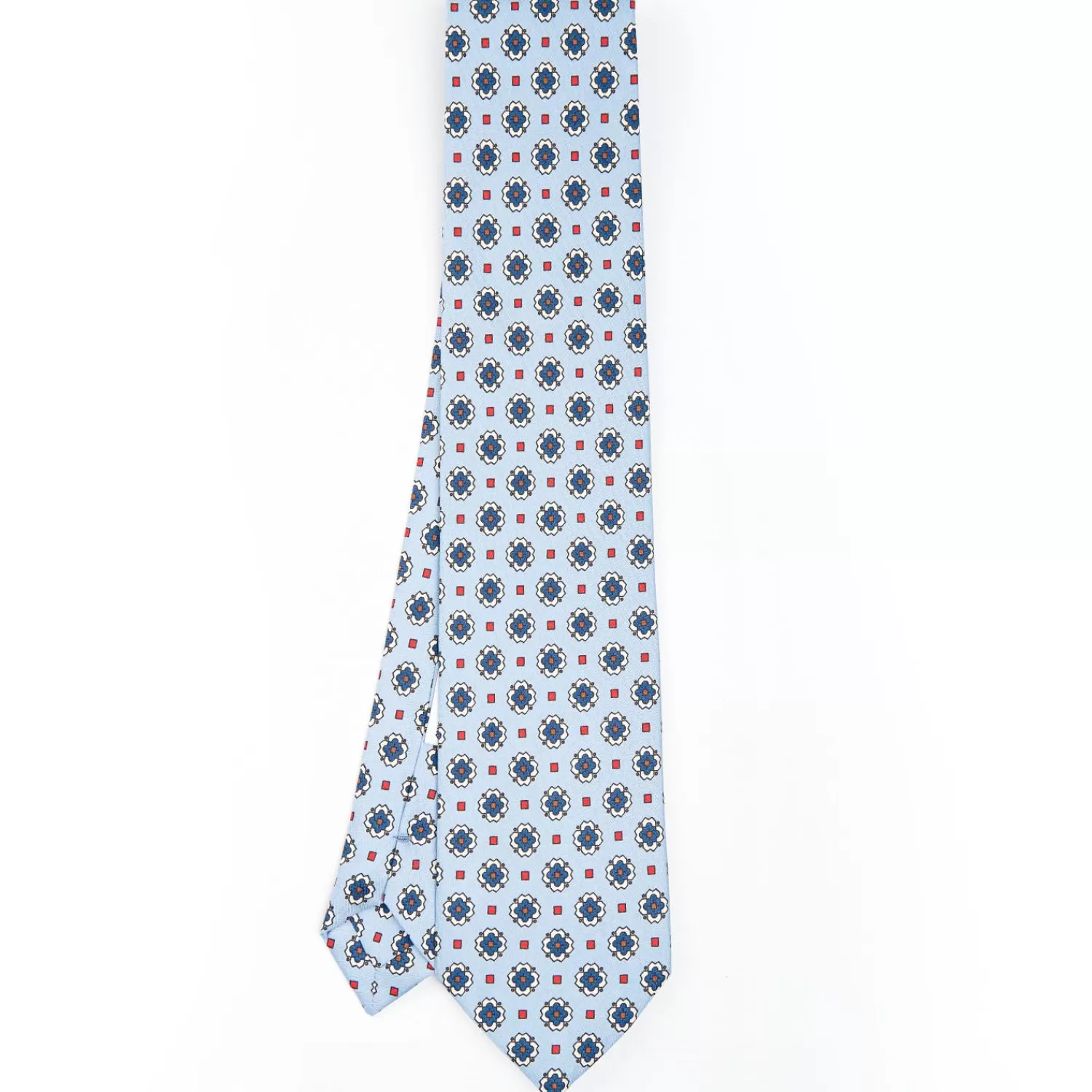 Light Blue Archivio Collection Silk Tie 1989-04>E.Marinella Outlet