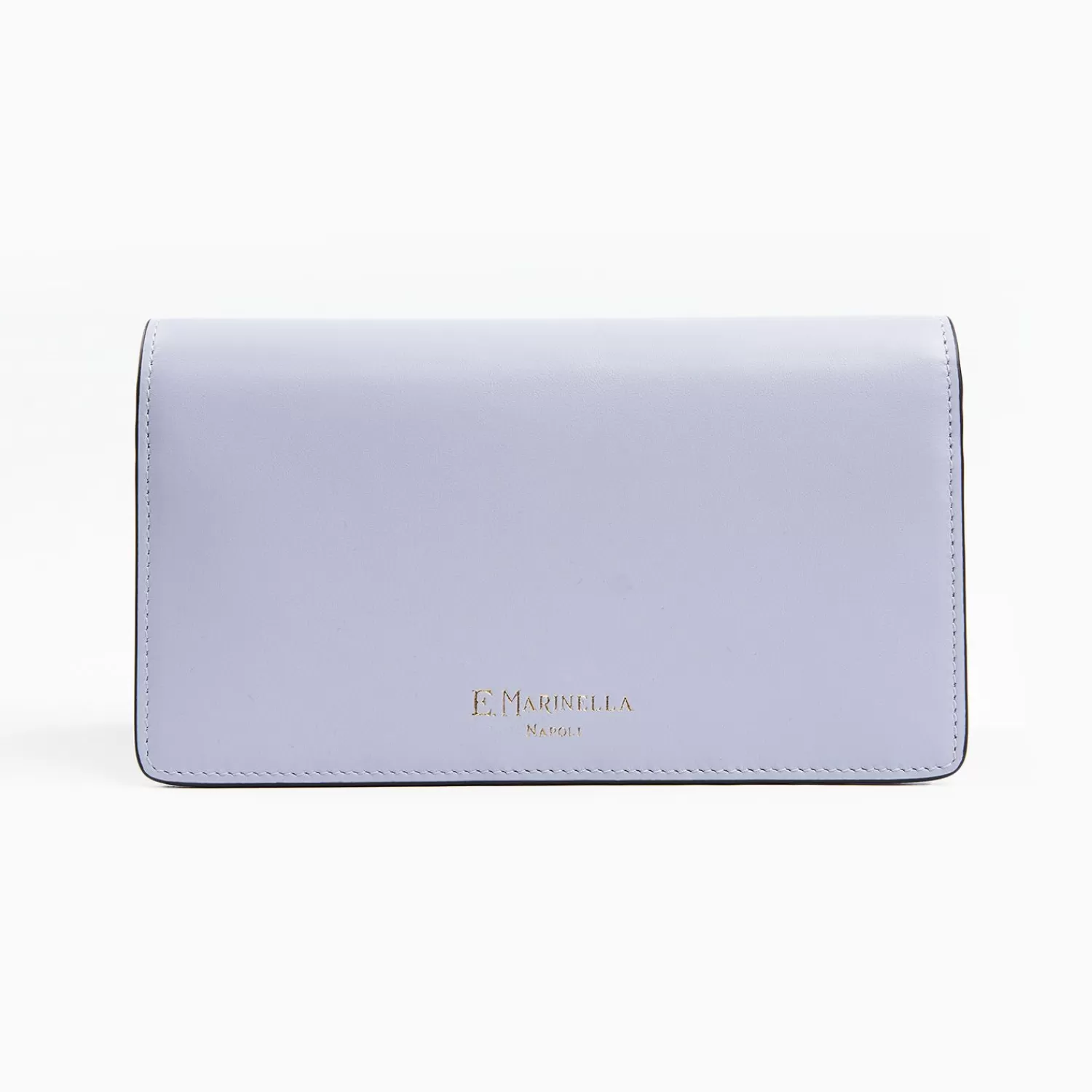 Light Blue Big Wallet In Soft Leather>E.Marinella Discount