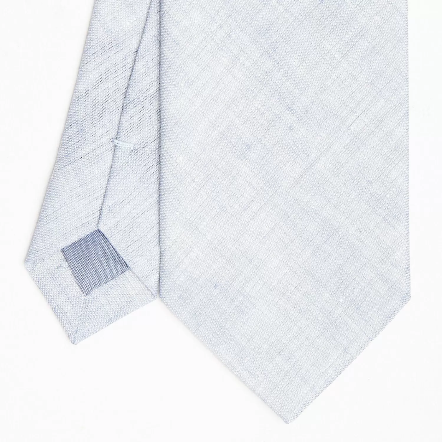 Light Blue Sartorial Linen Tie Solid Color>E.Marinella Cheap