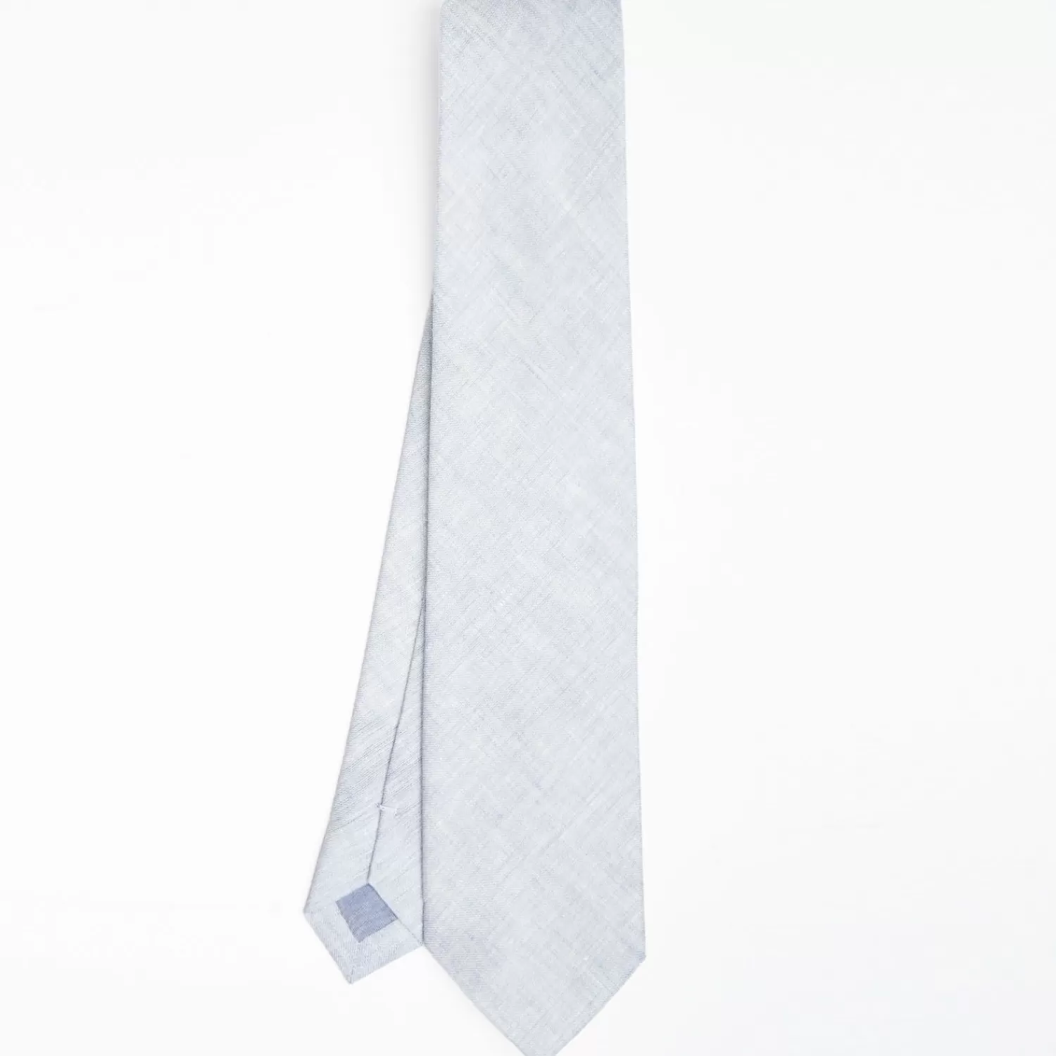 Light Blue Sartorial Linen Tie Solid Color>E.Marinella Cheap
