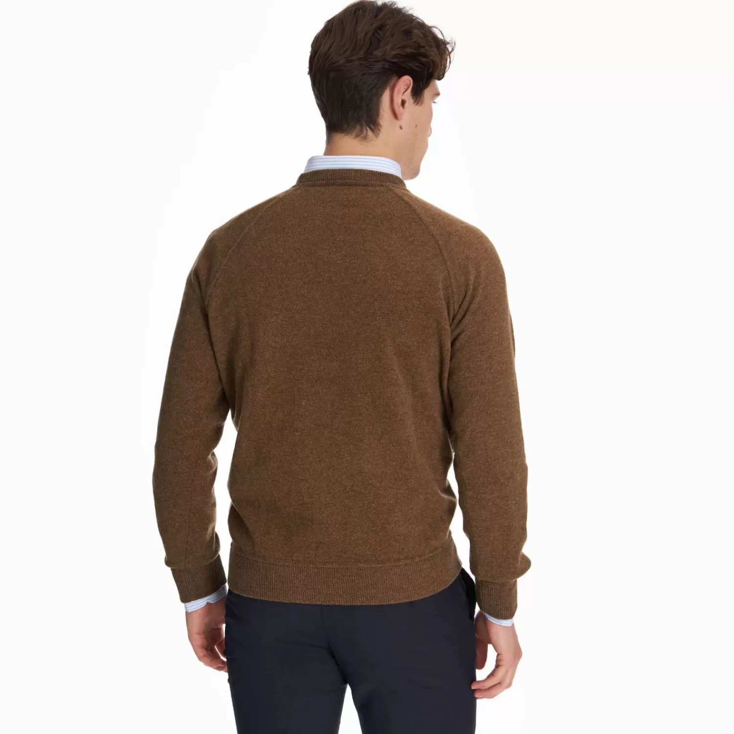 Light Brown Cashmere Sweatshirt>E.Marinella Best