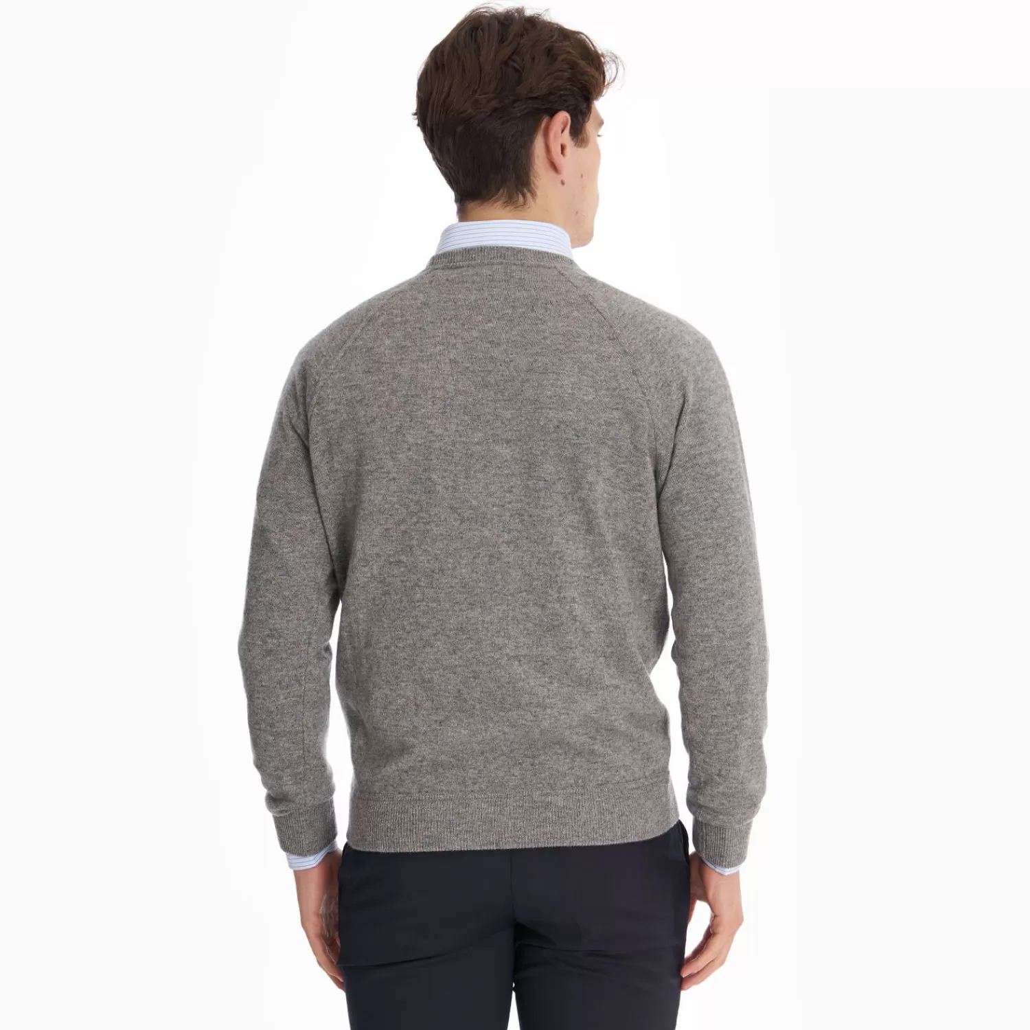 Light Grey Cashmere Sweatshirt>E.Marinella Cheap