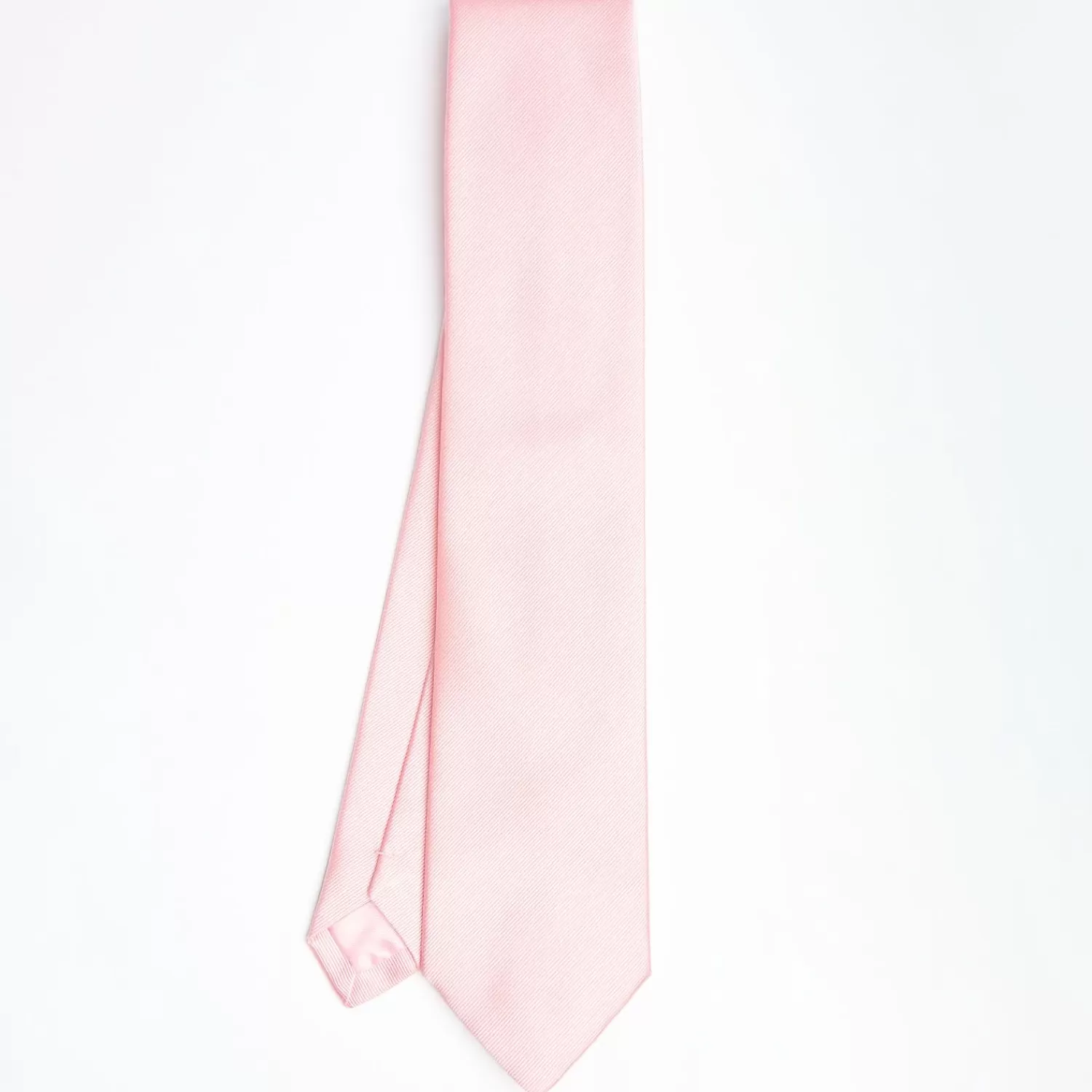 Pink Sartorial Jacquard Silk Tie - Solid Colours>E.Marinella Flash Sale