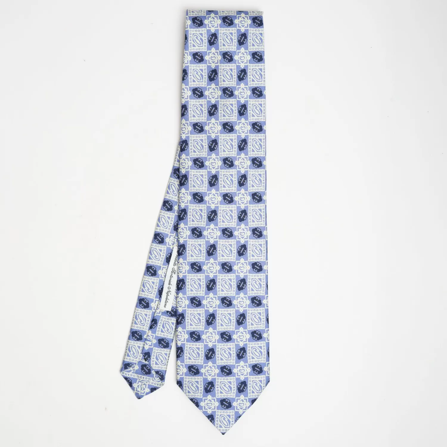 Powder Blue Archivio Collection Silk Tie 1941_1_03>E.Marinella Clearance