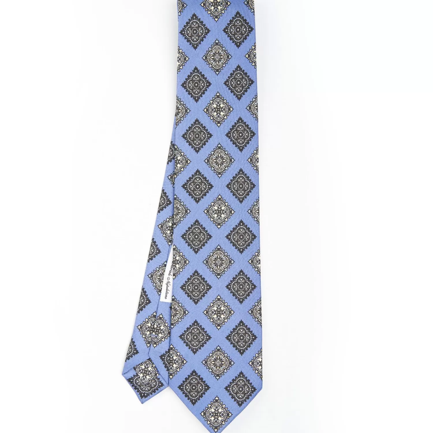 Powder Blue Archivio Collection Silk Tie 1988-03>E.Marinella Store