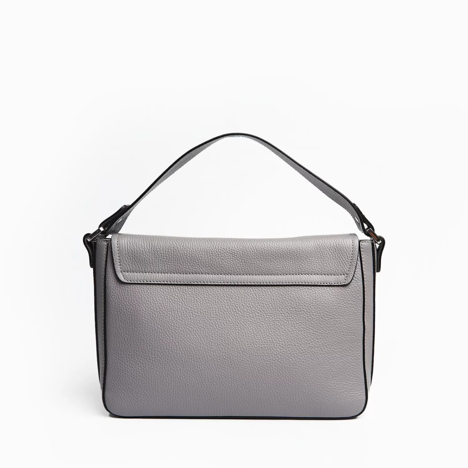 Procida Grey Leather Bag>E.Marinella Flash Sale