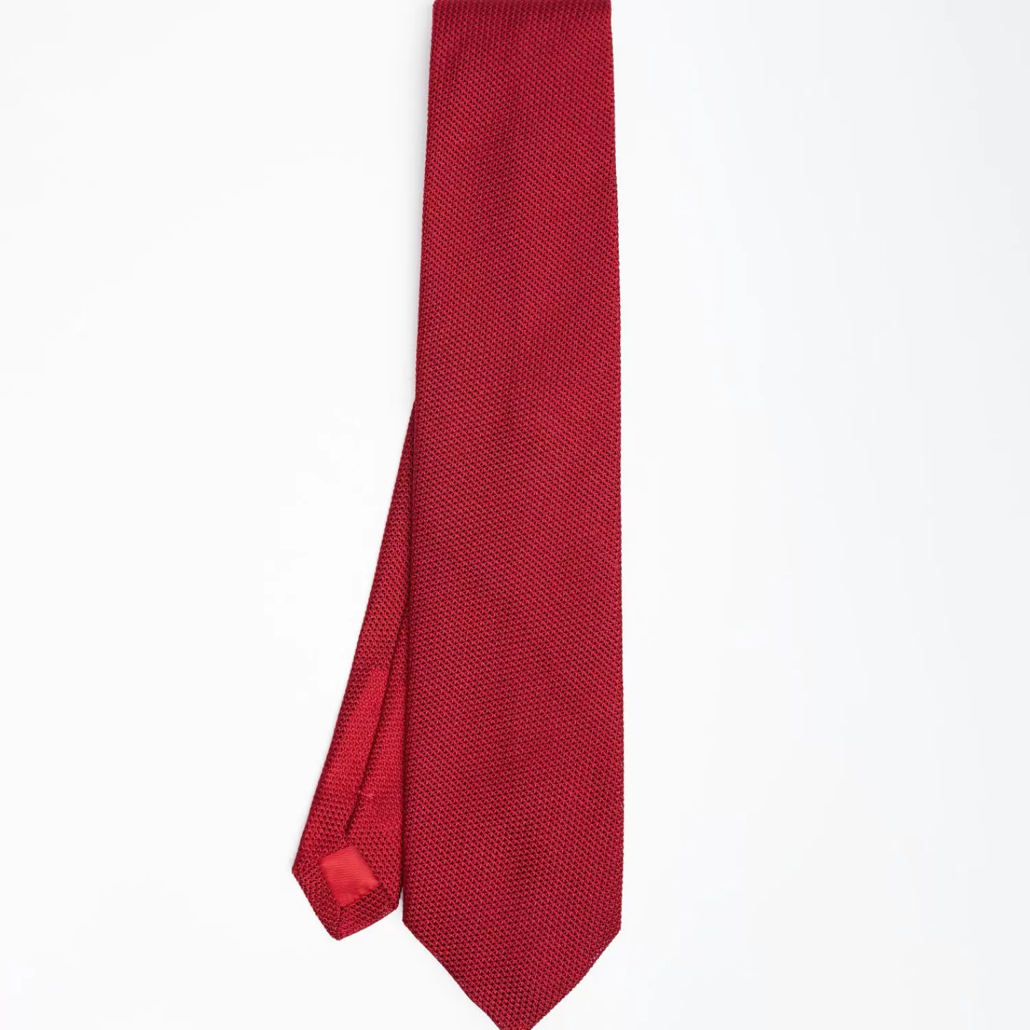 Red Sartorial Granadine Silk Tie>E.Marinella Hot