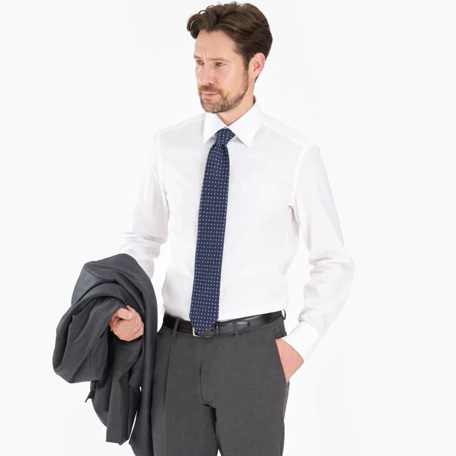 Regular Cotton Formal Shirt>E.Marinella Discount