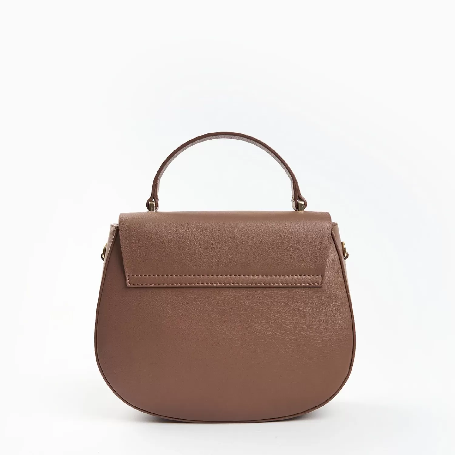 Taupe Smooth Leather Cleo Bag>E.Marinella Best Sale