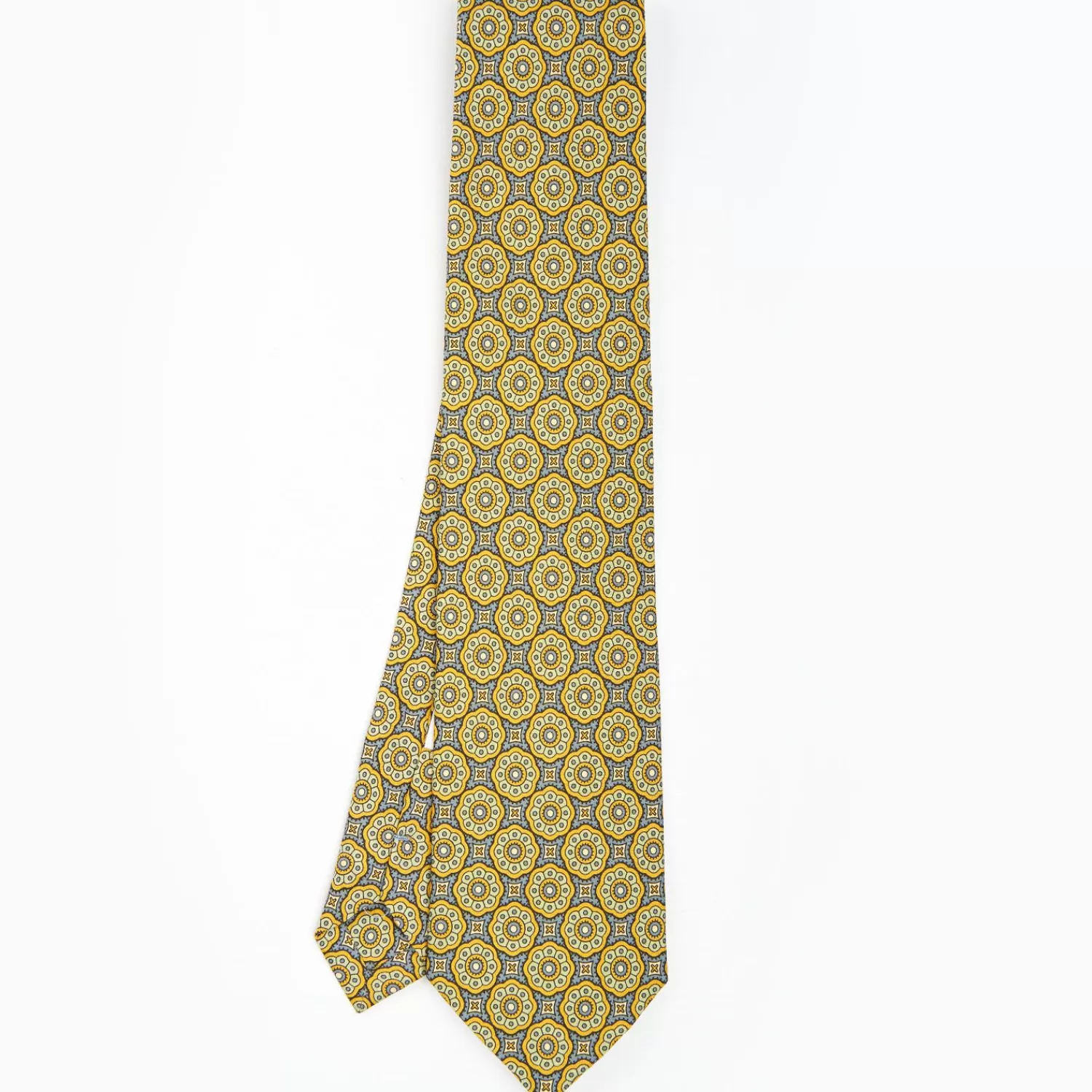 Yellow Archivio Collection Silk Tie 1985-05>E.Marinella Sale