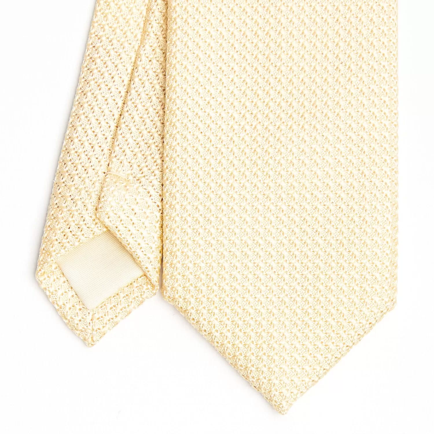 Yellow Sartorial Granadine Silk Tie>E.Marinella Best