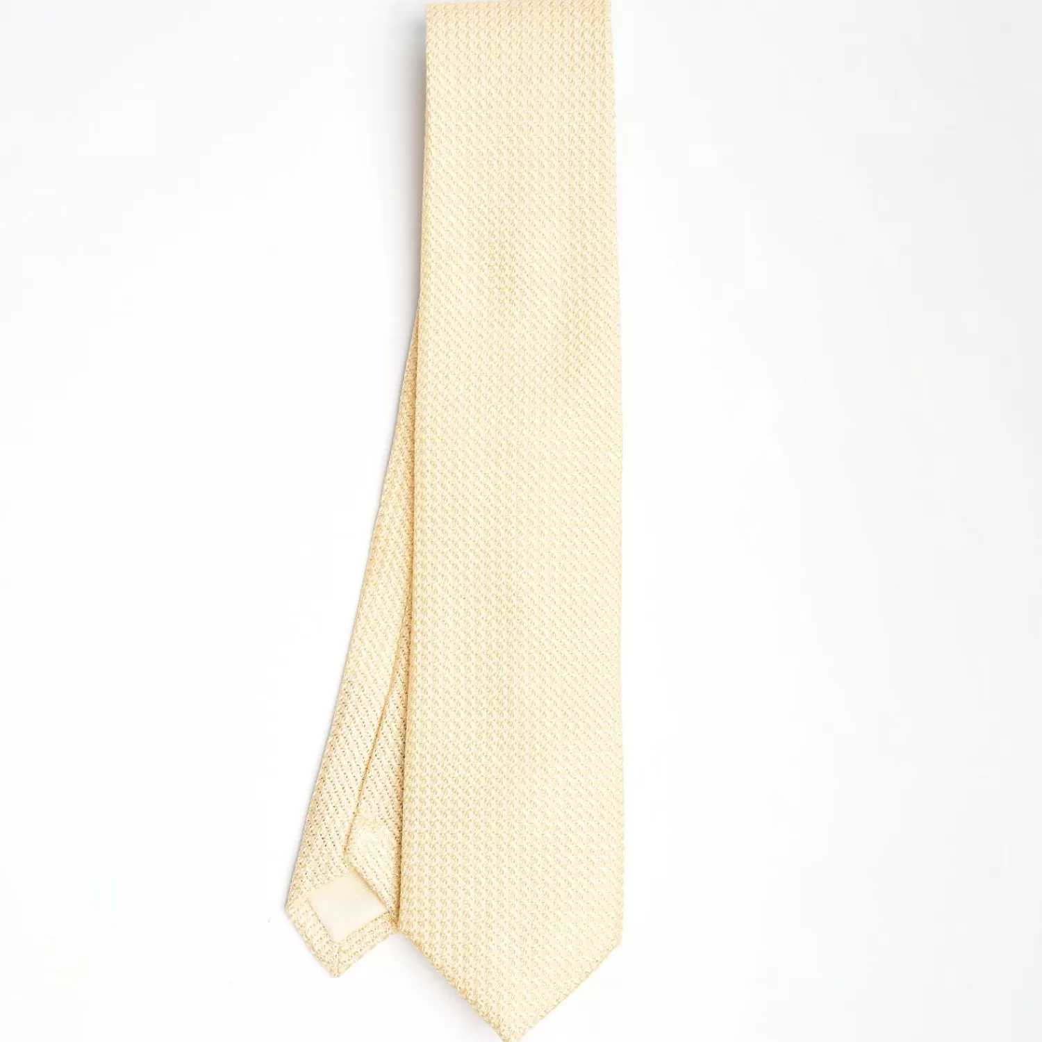 Yellow Sartorial Granadine Silk Tie>E.Marinella Best